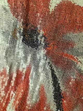 Vestido lentejuelas Zara fiesta