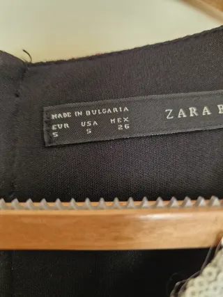 Vestido lentejuelas Zara fiesta