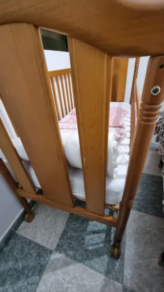 Cuna bebé madera El Corte Inglés