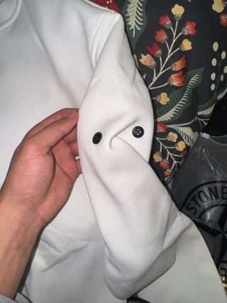 Jersey Stone Island Blanco Talla M