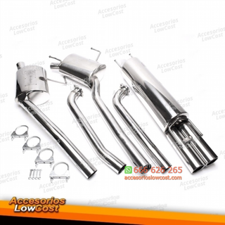 Sistema de escape TA Technix de acero inoxidable