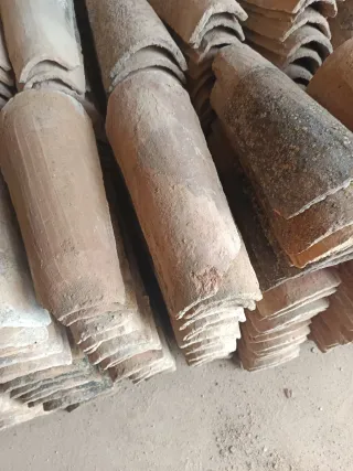 Tejas árabes antiguas medio cañón