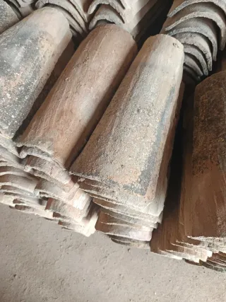 Tejas árabes antiguas medio cañón