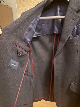 Blazer Hackett Azul Marino con Pañuelo