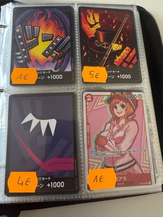 Cartas One Piece - Edward Newgate, Marco, Luffy