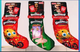 1 Calza Brainrot Befana con card esclusiva e dolci