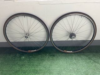 Ruedas Clásicas. Llantas Mavic y Bujes Campagnolo.