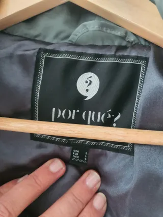 Chaleco acolchado verde oliva porque?