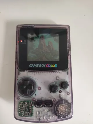 Game Boy Color Morada Transparente