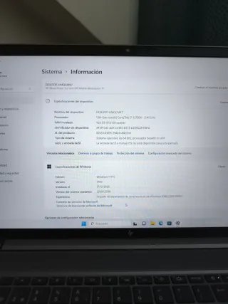 Portátil HP Workstation Zbook G10 15.6 Gris