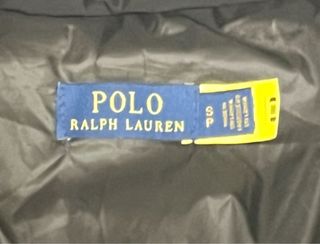 Abrigo Polo Ralph Lauren Negro Brillante