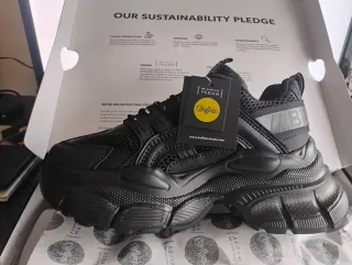 Zapatillas Buffalo BFL T36 Negras SIN ESTRENAR