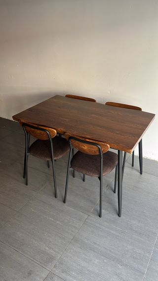 NUEVO, A ESTRENAR!!! - Mesa Comedor + 4 Sillas