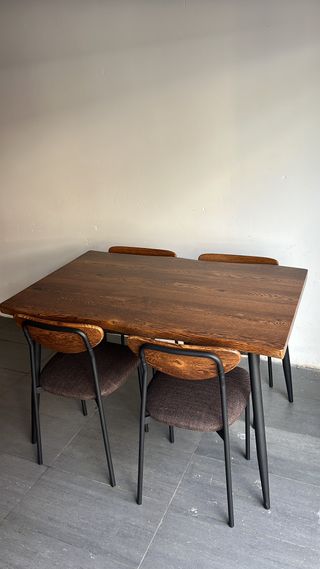NUEVO, A ESTRENAR!!! - Mesa Comedor + 4 Sillas
