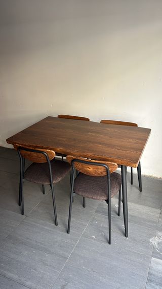 NUEVO, A ESTRENAR!!! - Mesa Comedor + 4 Sillas