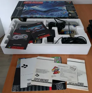 SNES One-Chip completa con caja original