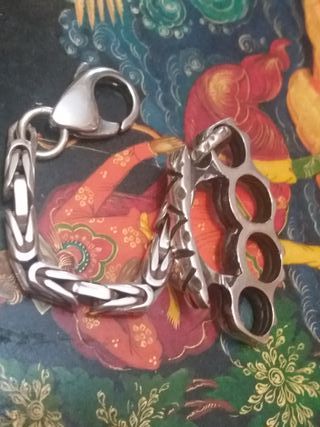 Llavero artesanal plata