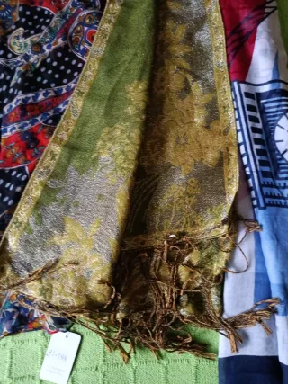 Lote 5 pañuelos cuello estampados