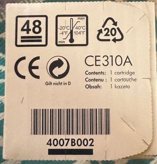 Tóner HP 126A Negro