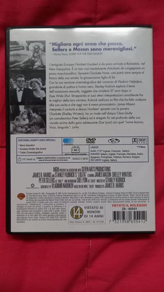 DVD Lolita - Stanley Kubrick Collection