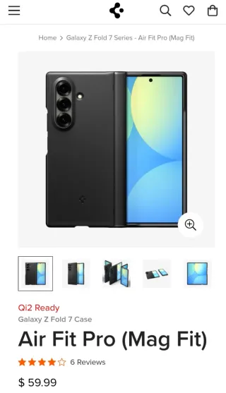 Custodia Spigen Air Fit Pro per Galaxy Z Fold7