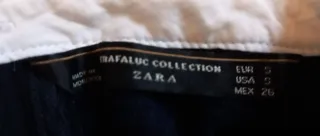 Jersey Zara Azul marino y Blanco