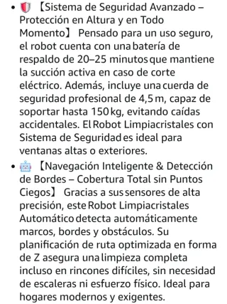 Robot Limpiacristales IERAKOR 5600Pa