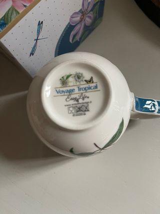 Coppia Mug Easy Life Porcellana Fiori