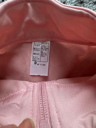 Chándal niña 12/13 años rosa y negro