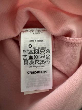 Chándal niña 12/13 años rosa y negro