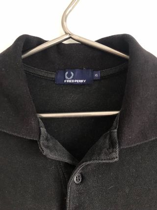 Polo Fred Perry Negro Talla XS