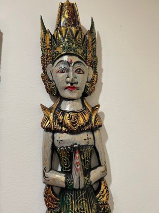 figuras decorativas ( pareja ) Indonesia Pared