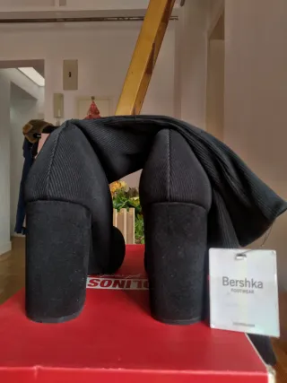 Botines tipo calcetín Bershka T-40