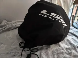 Casco Moto LS2 Blanco y Amarillo