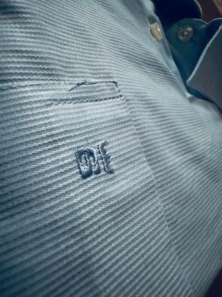 Camisa de manga larga de vestir￼,SUYBALEN azul