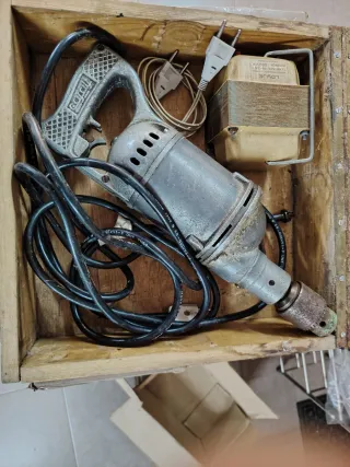 Taladro antiguo