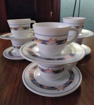 Juego de café Arcopal 6 servicios