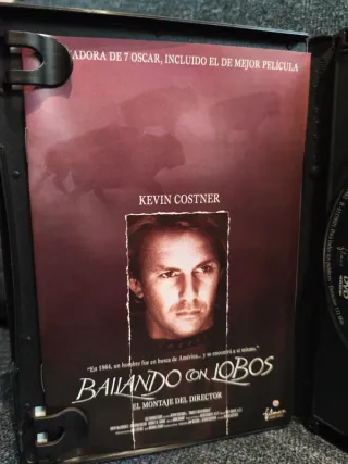 DVD Bailando con Lobos