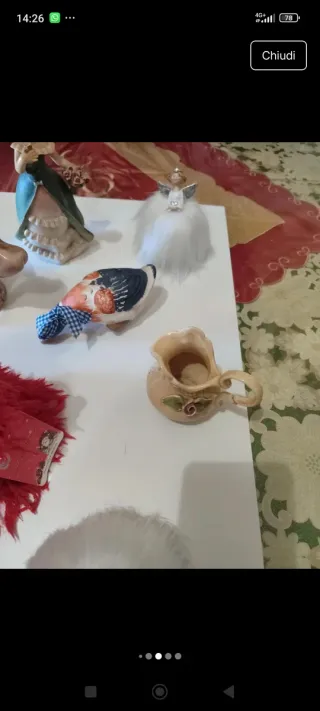 Set di oggetti decorativi