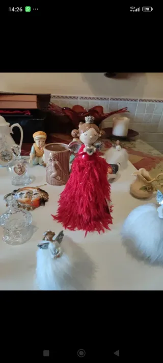 Set di oggetti decorativi