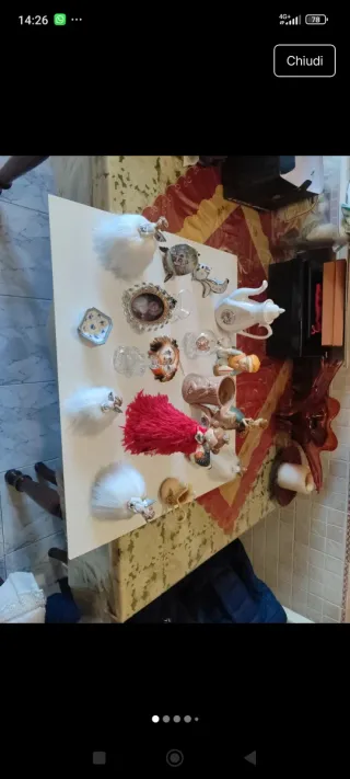 Set di oggetti decorativi