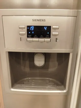 Nevera Siemens Americana Acero Inoxidable