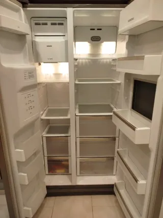 Nevera Siemens Americana Acero Inoxidable