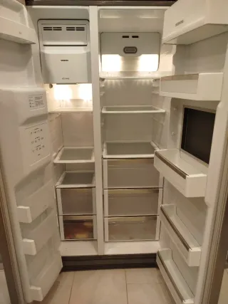 Nevera Siemens Americana Acero Inoxidable