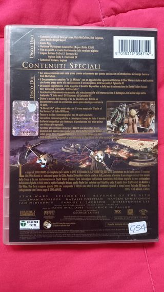 Star Wars III - La Vendetta dei Sith DVD