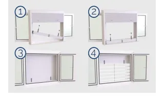 Rejas de seguridad para bebés Segupekes