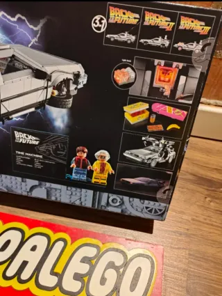 Lego 10300 Icons DeLorean Regreso al Futuro