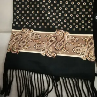 Bufanda de caballero con estampado paisley