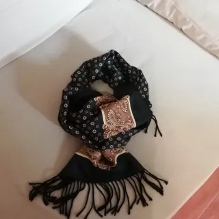 Bufanda de caballero con estampado paisley