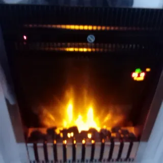 Chimenea eléctrica decorativa